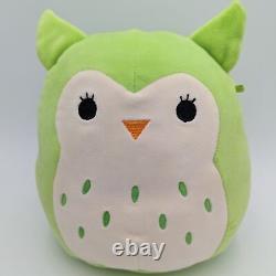 Squishmallows Owen the Owl 8 Green Stuffed Animal Plush Toy No Tags Retired