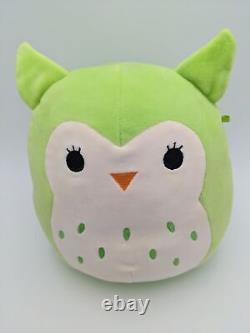 Squishmallows Owen the Owl 8 Green Stuffed Animal Plush Toy No Tags Retired