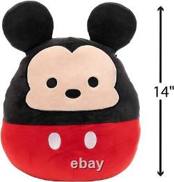 Squishmallows Plush Toy 14 Mickey Mouse Disney Characters, Soft Stuffed Animal