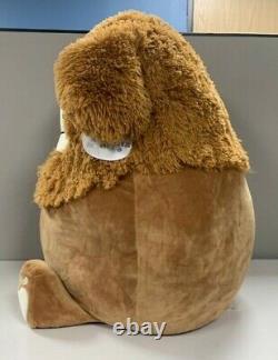 Squishmallows Rare Benny Brown Bigfoot 24 Inch Plush Kellytoy Authentic BNWT