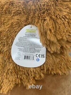 Squishmallows Rare Benny Brown Bigfoot 24 Inch Plush Kellytoy Authentic BNWT