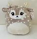 Squishmallows For Justice Willow Brown Deer Super Soft Plush Pillow 18 Kawaii