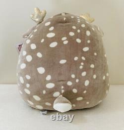 Squishmallows for Justice Willow Brown Deer Super Soft Plush Pillow 18 Kawaii