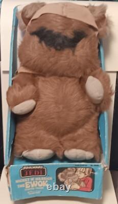 Star Wars Return of the Jedi Wcket W. Warrick Vintage Plush Stuffed Animal