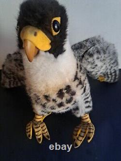 Steiff Faky Falcon Bird Hawk TAG EAR BUTTON Stuffed Animal Plush