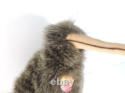 Steiff Kiwi Bird 120015 Stuffed Animal Plush Germany Vintage 10 1/2 Tall Tags