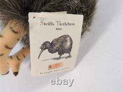 Steiff Kiwi Bird 120015 Stuffed Animal Plush Germany Vintage 10 1/2 Tall Tags