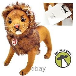 Steiff Lion Leo Stuffed Animal Plush with Certificate #743 out of 1,500 NEW