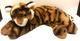 Steiff Tierleben Tiger 25 Stuffed Animal Plush Germany Brown Striped