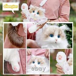Stuffed Animal Realistic Cat Plush Backpack Handcrafted Ragdoll Cat Perfect