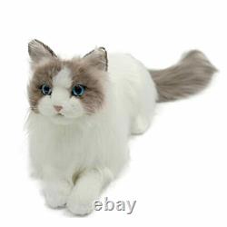 Stuffed Animals Plush Toy Cat, Real Size and Ragdoll Cat(Lying)