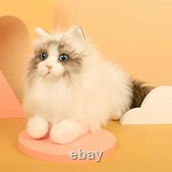 Stuffed Animals Plush Toy Cat, Real Size and Ragdoll Cat(Lying)