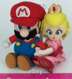 Super Mario Plush & Peach COMMONWEALTH SAMPLE/PROTOTYPE 5 EXTREMELY RARE