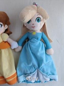 Super Mario ROSALINA DAISY Plush Toy Good Stuff 2020 Nintendo 10 Toy Fair RARE