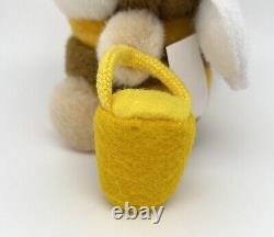 Sweet Coron Bumble Bee 5 Inch Plush Stuffed Animal by Sanrio Smiles Vintage 2001