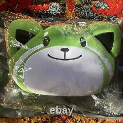 THE WEEKND Kiss Land 10 Year Anniversary Plush Pillow Green XO