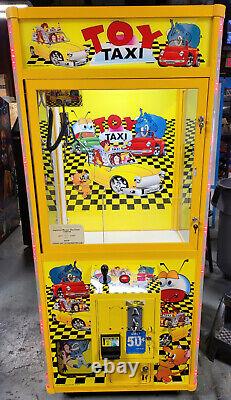 TOY TAXI Claw Crane Plush Stuffed Animal Prize Redemption Arcade Machine