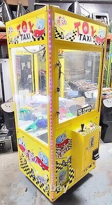 TOY TAXI Claw Crane Plush Stuffed Animal Prize Redemption Arcade Machine #1