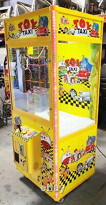 TOY TAXI Claw Crane Plush Stuffed Animal Prize Redemption Arcade Machine #2