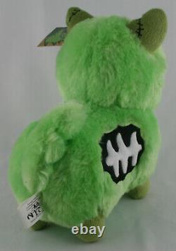 Tasty Peach Studios Green Zombie Alpaca Plush Stuffed Animal Rare with Tag