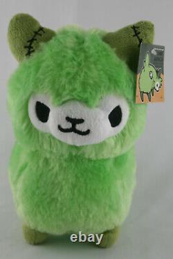 Tasty Peach Studios Green Zombie Alpaca Plush Stuffed Animal Rare with Tag