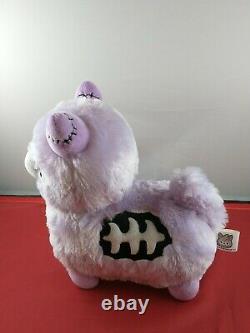 Tasty Peach Studios Zombie Alpaca Plush Toy Purple Lavender Stuffed Animal 60