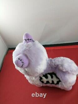 Tasty Peach Studios Zombie Alpaca Plush Toy Purple Lavender Stuffed Animal 60