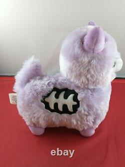 Tasty Peach Studios Zombie Alpaca Plush Toy Purple Lavender Stuffed Animal 60