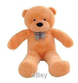 Teddy Bear Giant 55 Big Stuffed Animal Brown Plush Soft Toy 140CM Huge Cuddly