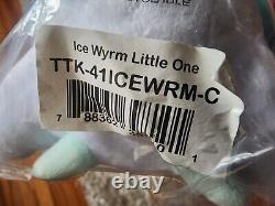 Tentacle Kitty Ice Wyrm Worm Little One Kickstarter Exclusive Plush White Teal