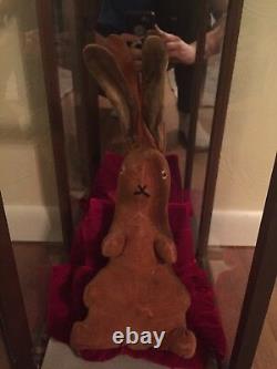 The Velveteen Rabbit Original Plush Rare Vintage Antique 1920s Stuffed Bunny