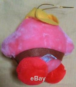 Tomy Kirby's Dream Land Fast shooting Kirby 1993 Vintage Plush Doll Toy Stuffed