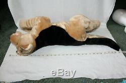 Toys R Us Plush Dog German Shepherd 30 Huge 2000 Puppy Black Brown Toy Large