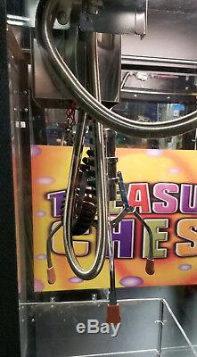 Treasure Chest Claw Crane Plush Stuffed Animal Arcade Machine Orange Decal #T12