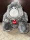 Trudi Gray Gorilla Stuffed Animal Plush Nwt New