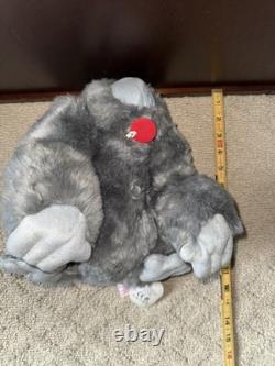 Trudi Gray Gorilla Stuffed Animal Plush NWT New