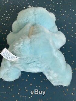 Twinkle Bears BLUE 1995 Fantasy Ltd Plush Light Up Bear ^^ Ship Fast ^^^