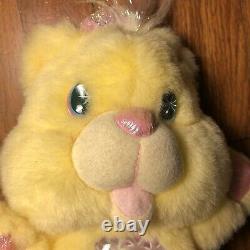 Twinkle Bears Plush Yellow 10 Fantasy Ltd 1995 Stuffed Animal Toy