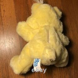 Twinkle Bears Plush Yellow 10 Fantasy Ltd 1995 Stuffed Animal Toy