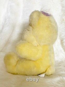 Twinkle Bears Plush Yellow 10 Fantasy Ltd 1995 Works Stuffed Animal Toy Pastel