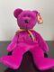 Ty Beanie Babies Millennium Bear Plush Toy Purple