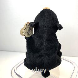 Ty Beanie Baby Blackie The Bear Plush Toy w 18 Errors, Stuffed Animal, Retired