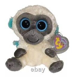 Ty Beanie Boos BANANAS the Monkey UK Excl. 6 NEW MWMTs Plush Stuffed Animal Toy