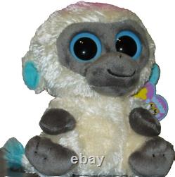 Ty Beanie Boos BANANAS the Monkey UK Excl. 6 NEW MWMTs Plush Stuffed Animal Toy