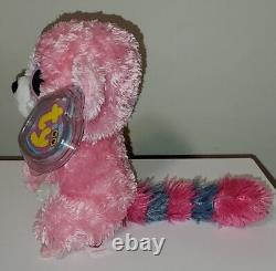 Ty Beanie Boos BUBBLEGUM the Lemur UK Exclusive 6 MWMT Plush Stuffed Animal Toy