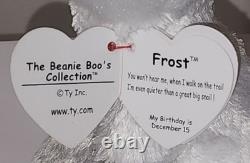 Ty Beanie Boos FROST the Arctic Fox 6 NEW MWMTs Plush Stuffed Animal Toy