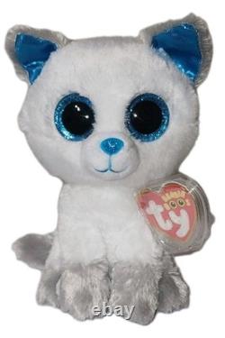 Ty Beanie Boos FROST the Arctic Fox 6 NEW MWMTs Plush Stuffed Animal Toy