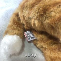 Ty Classic 1992 Mittens The Cat Brown Tabby Stripes Stuffed Animal Plush Toy