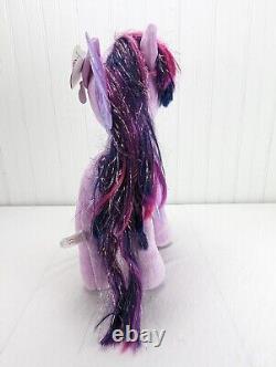 Ty Twilight Sparkle My Little Pony Plush Stuffed Animal 15 Purple 2015 Hasbro