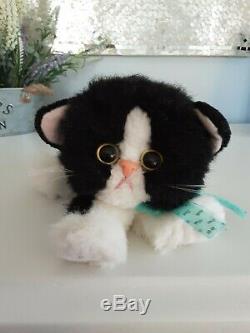 Tyco Kitty Kitty Kittens Black Cat Plush Stuffed Animal Toy